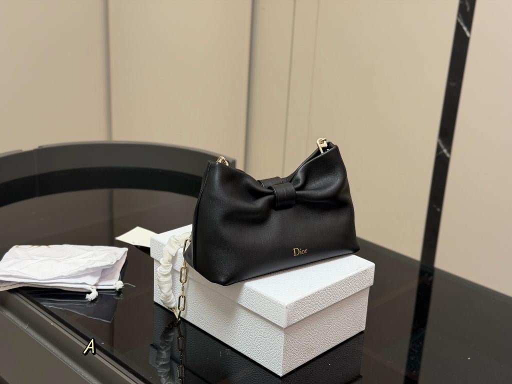 Dior BOW damestassen, Verzenden, Nieuw, Zwart, Handtas