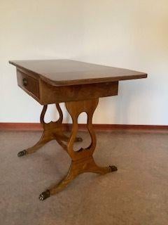 vintage Engelse Chippendale-tafel klaptafel in Regency stijl, Antiek en Kunst, Ophalen