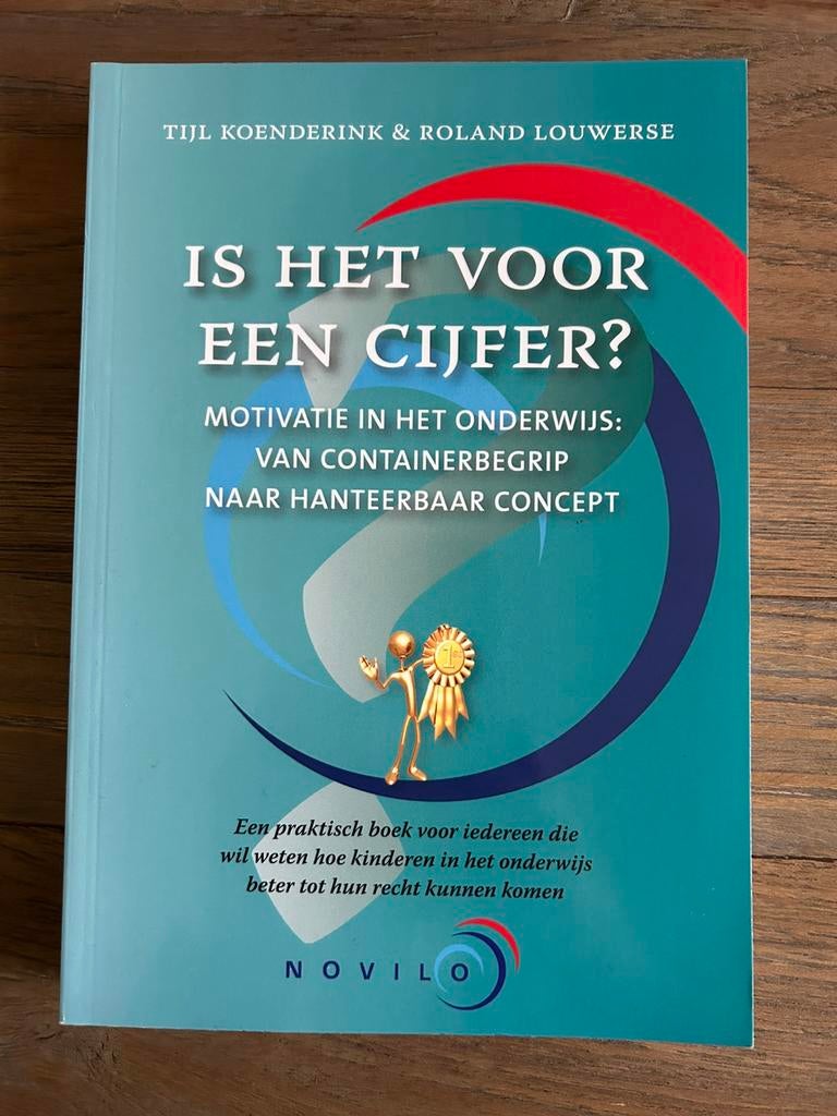 Tijl Koenderink - Is het voor een cijfer?, Boeken, Wetenschap, Zo goed als nieuw, Sociale wetenschap, Ophalen of Verzenden