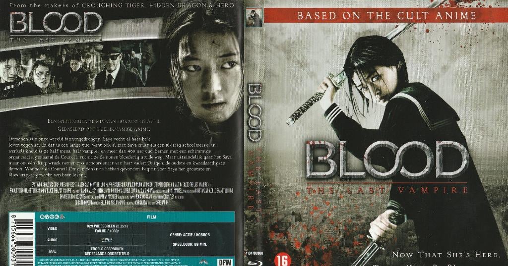 Blood blu ray ( Ned. ondert. ), Cd's en Dvd's, Blu-ray, Ophalen of Verzenden, Zo goed als nieuw, Horror