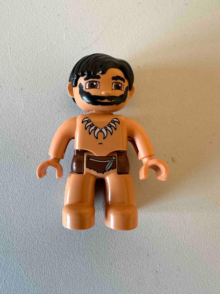 Lego Duplo Oermens, holbewoner, Kinderen en Baby's, Speelgoed | Duplo en Lego, Ophalen of Verzenden, Zo goed als nieuw, Duplo