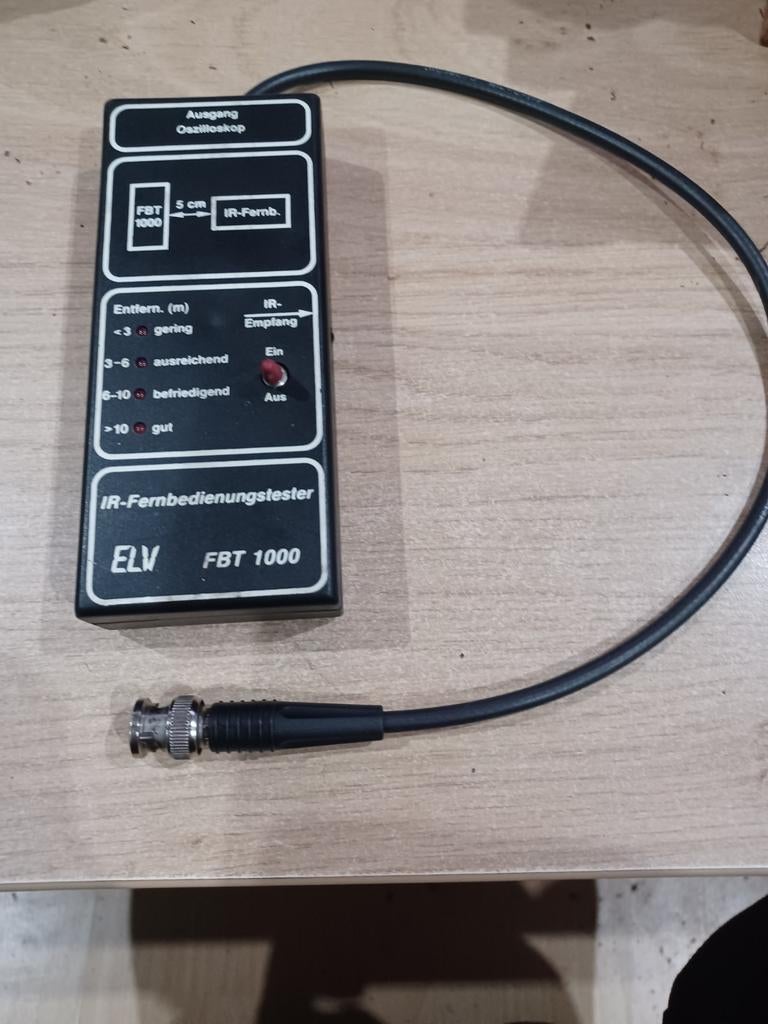 ELV FBT 1000 IR-Fernbedienungstester, Game console, Gebruikt, Ophalen of Verzenden, Origineel