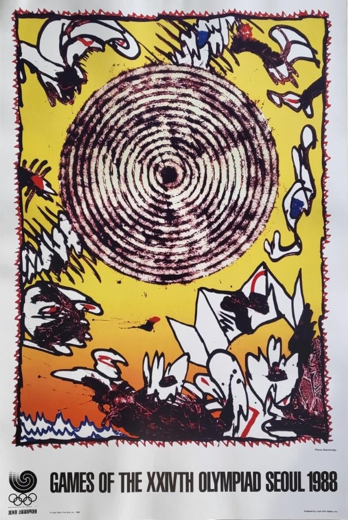 Pierre Alechinsky - Olympic Games - Seoul 1988, Verzenden