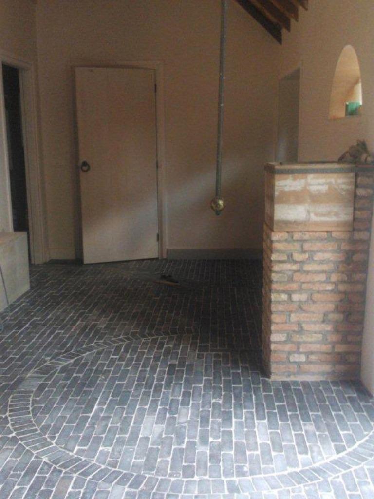 landelijk vloertje van Chinese hardsteen waalsteentjes, Doe-het-zelf en Verbouw, Tegels, Nieuw, Vloertegels, Hardsteen, 10 m² of meer