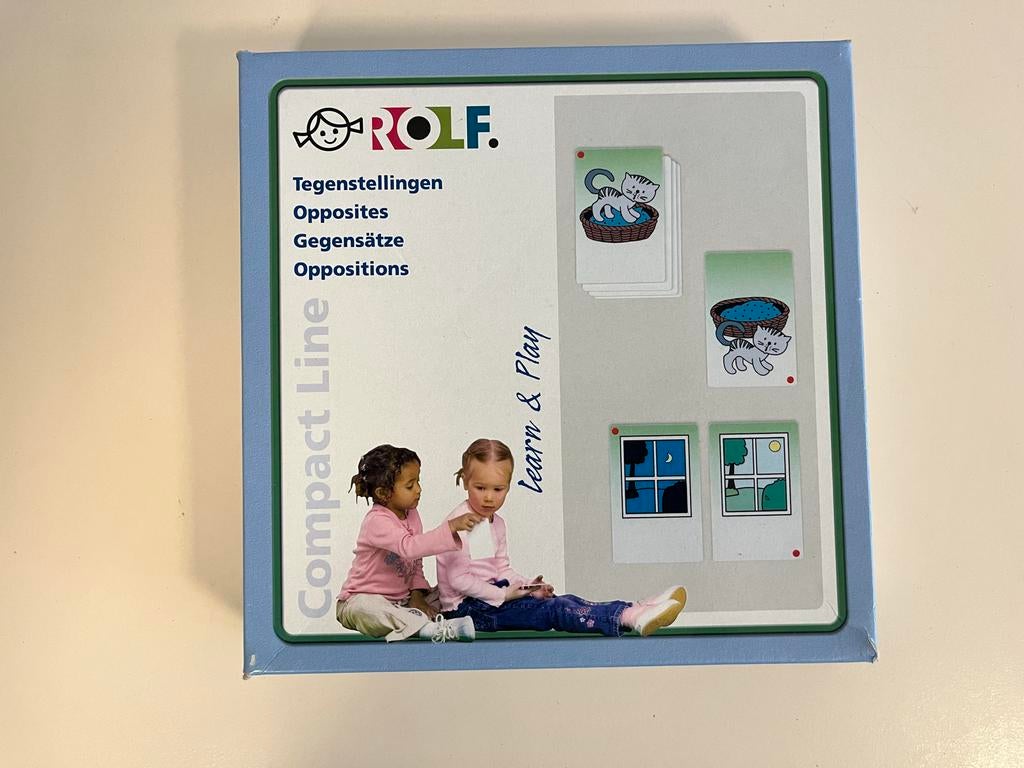 Rolf Tegenstellingen spel - Educatief Speelgoed, Kinderen en Baby's, Speelgoed | Educatief en Creatief, Ophalen, Zo goed als nieuw