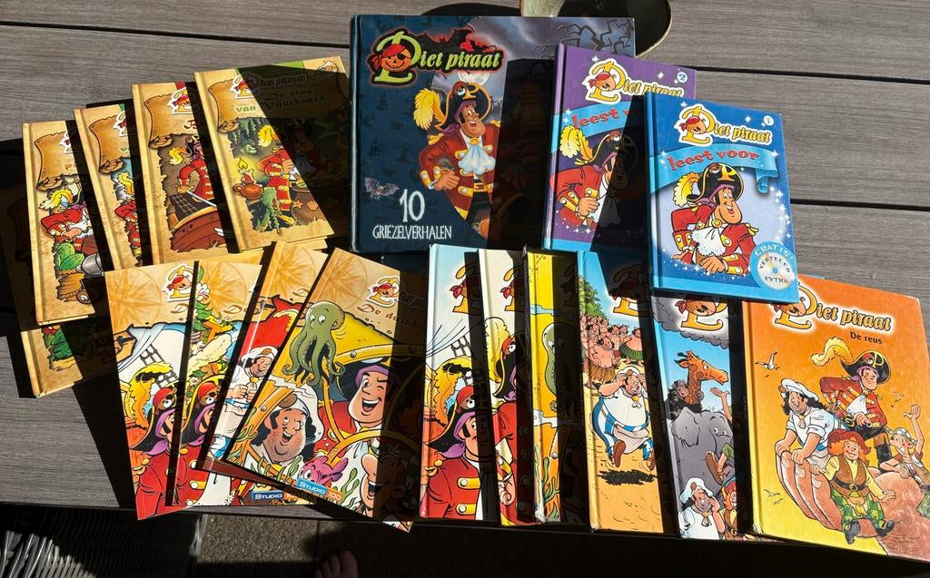 Piet Piraat Boeken Collectie - 20 Boeken, Boeken, Ophalen of Verzenden, Gelezen, Fictie algemeen