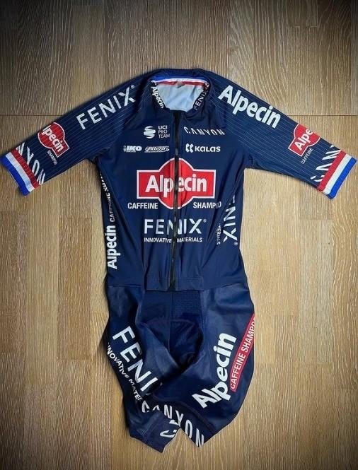 Snelpak Mathieu van der Poel Alpecin Deceuninck Canyon Zwift, Fietsen en Brommers, Fietsaccessoires | Fietskleding, Ophalen, Bovenkleding
