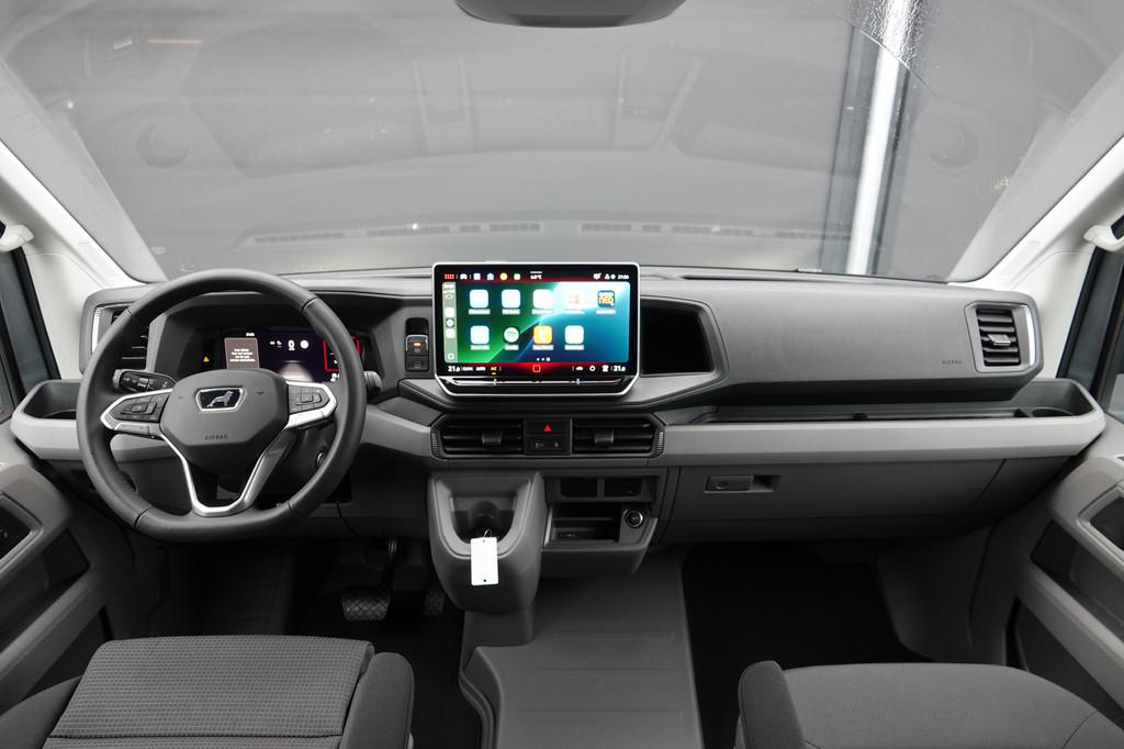 MAN TGE 35 | 140Pk Aut. 3.140 | L3H2 | Dubbel Cabine | 5-per, Auto's, Stof, Gebruikt, Zwart, 4 cilinders