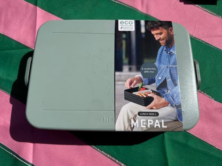 Mepal lunchbox L / Broodtrommel, Huis en Inrichting, Groen, Kunststof, Nieuw, Ophalen of Verzenden