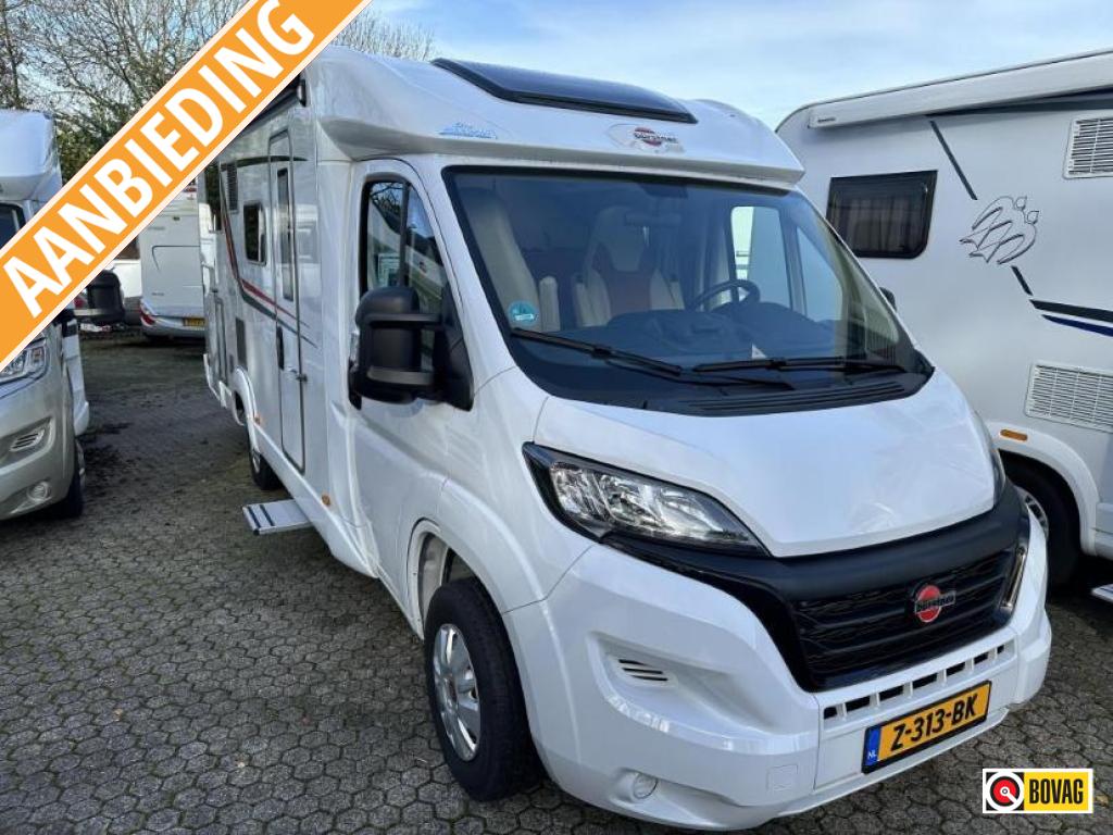 Bürstner Nexxo Van T 690 G & 1 JAAR BELASTI, Caravans en Kamperen, Ringverwarming, Fiat, Tot en met 2, Bedrijf