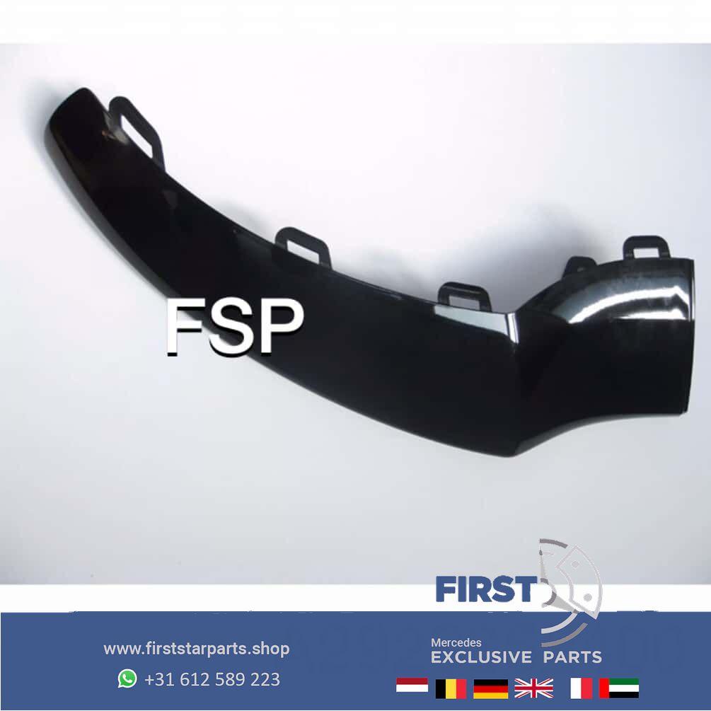 A2928852400 W292 GLE AMG VOORBUMPER SPOILER RECHTS ZWART 201