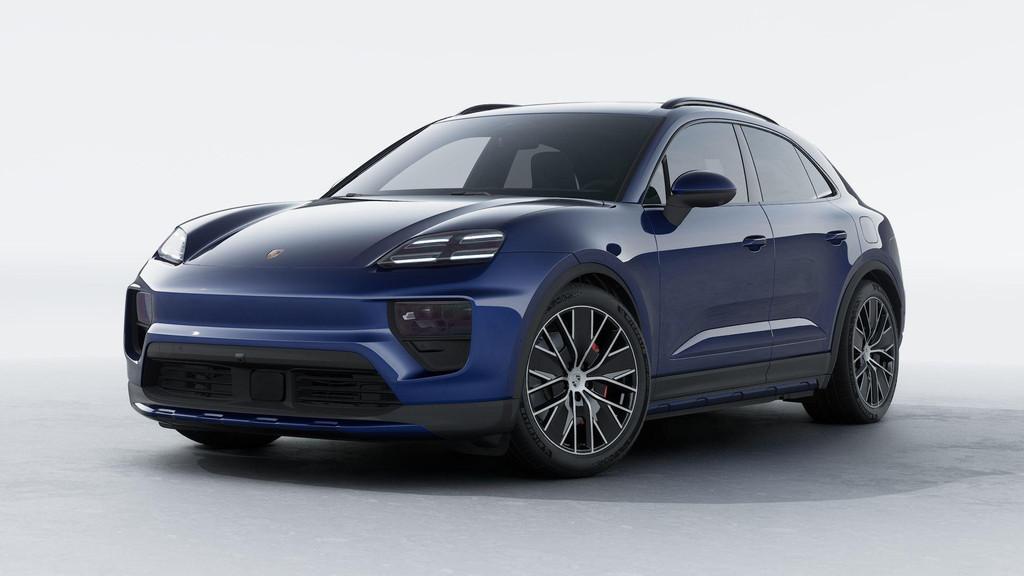 Porsche Macan 4S, Gebruikt, Met garantie (alle), Blauw, Leder