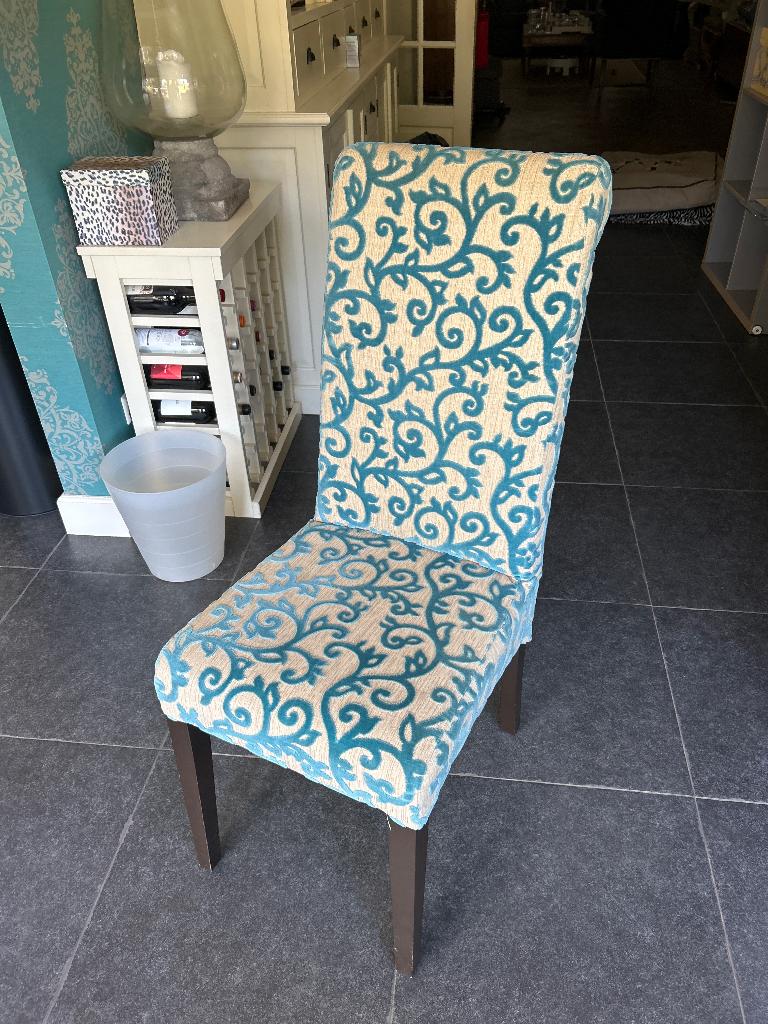 Eetkamer stoelen 4x, Huis en Inrichting, Ophalen, Overige kleuren, Zo goed als nieuw, Vier