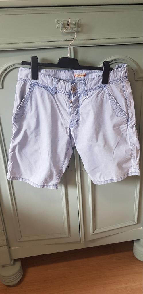 Heren korte broek, Kleding | Heren, Grote Maten, Ophalen of Verzenden, Zo goed als nieuw, Blauw, Broek of Spijkerbroek