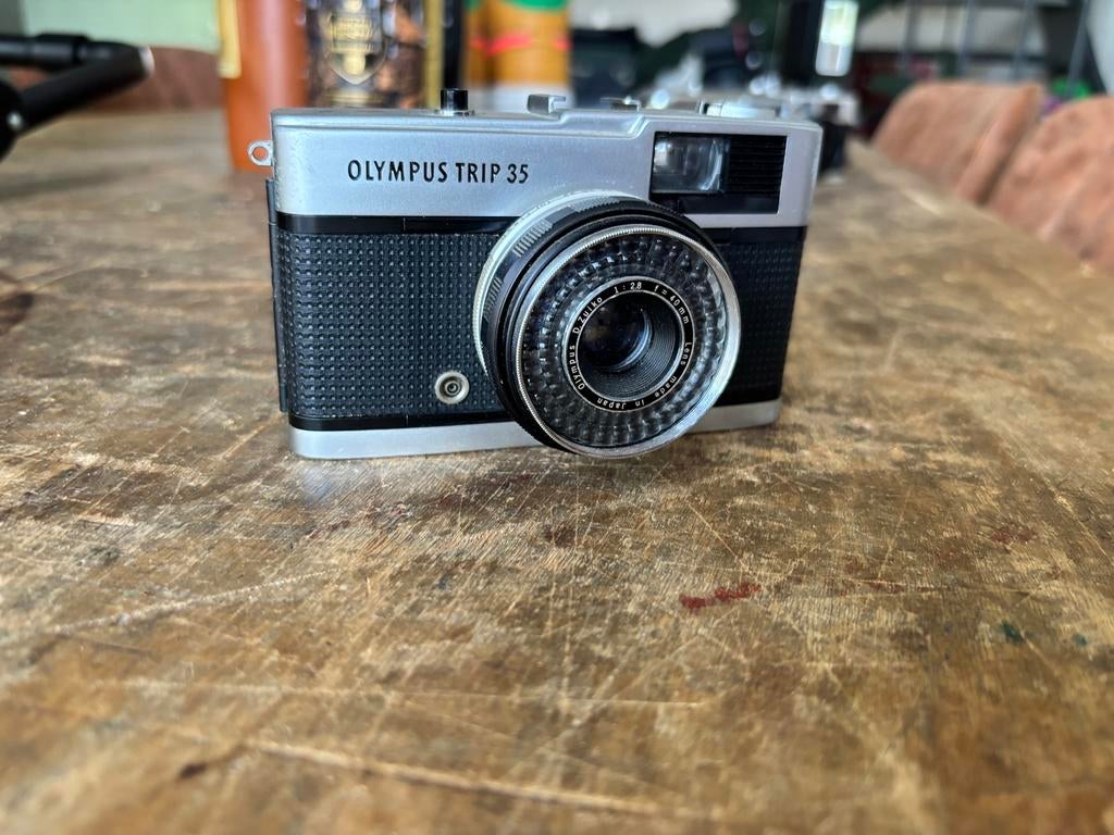 Olympus trip 35, Audio, Tv en Foto, Fotocamera's Analoog, Ophalen of Verzenden, Gebruikt, Compact, Olympus