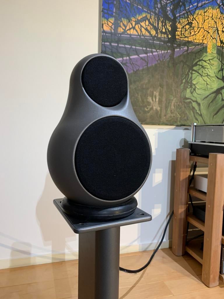 Jern 12WS “Barbarapapa” boekenplank speakers, high-end, Jern, Ophalen of Verzenden, Zo goed als nieuw, 60 tot 120 watt