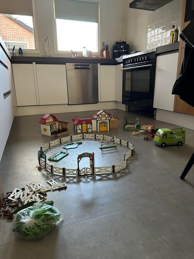 Playmobil paard, Ophalen