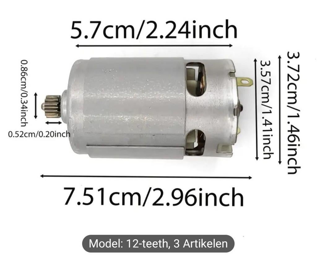Makita boormachine motor 10.8 Volt, Ophalen of Verzenden