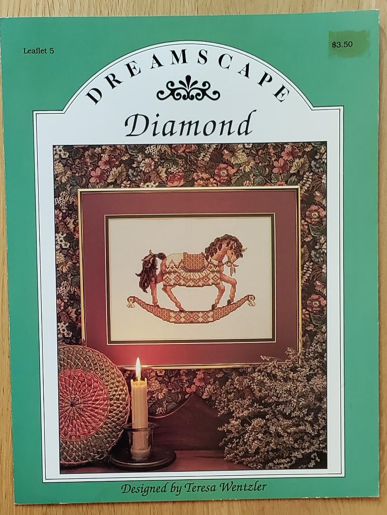 Teresa Wentzler Diamond Hobbelpaard Rocking Horse, Ophalen of Verzenden, Zo goed als nieuw, Handborduren, Borduurpakket