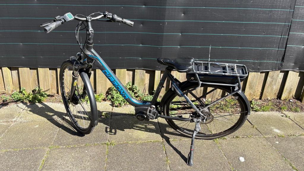 Diamond Liberty elektrische damesfiets(defecte motor), Fietsen en Brommers, Elektrische fietsen, Gebruikt, Overige merken, 30 tot 50 km per accu