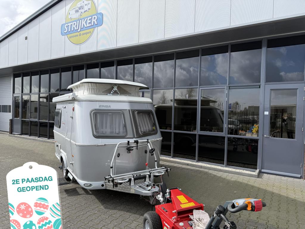 Eriba Touring Familia 310 GT Bed + Zit + WC 680KG leeg Mover, Caravans en Kamperen, Caravans, Bedrijf, Tot en met 3, 500 - 750 kg