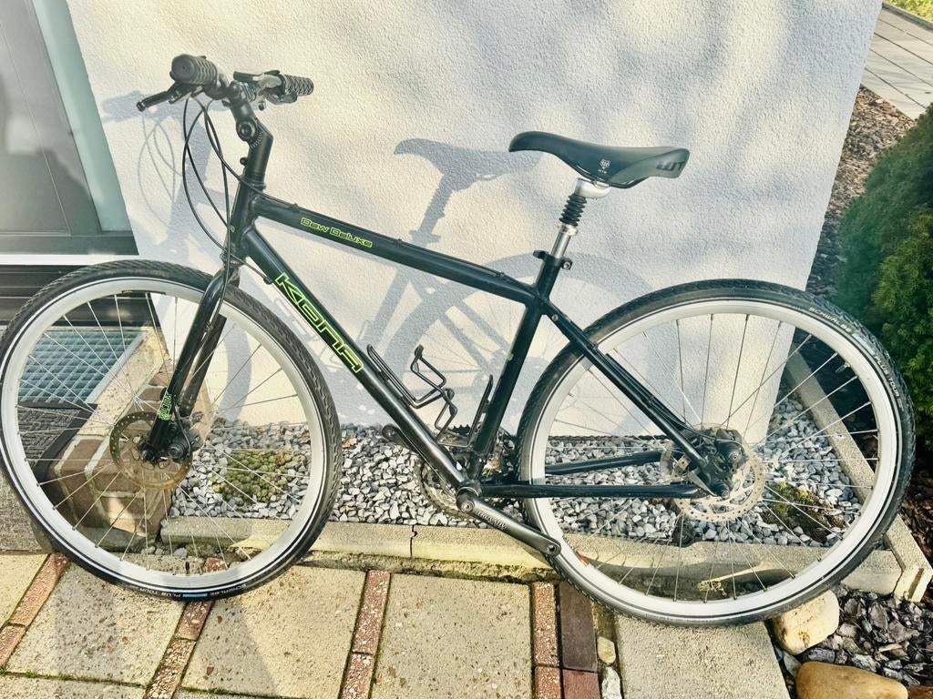 Mooie Kona Dew Deluxe maat S, 27 versnellingen, lees ⬇️, 28 inch, Gebruikt, Vering, 49 tot 53 cm