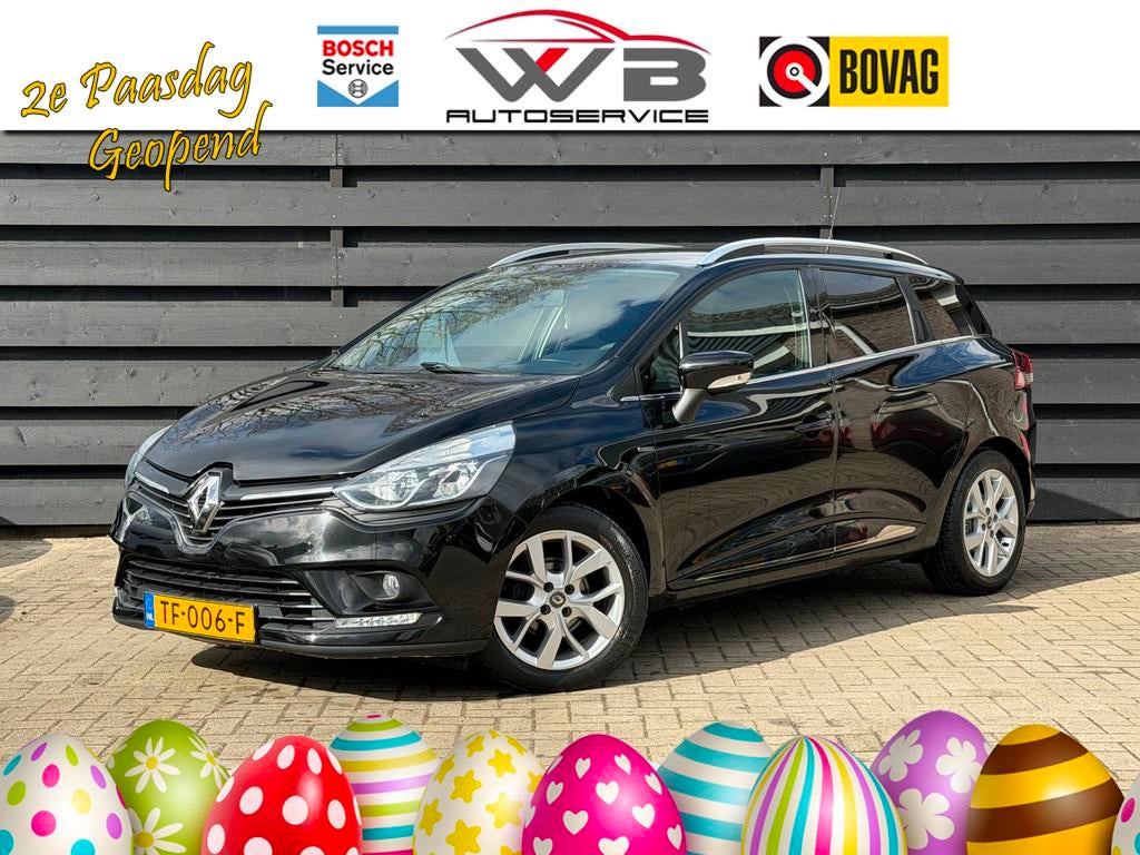 Renault Clio 0.9 TCe Limited PDC I Navigatie I Bass Reflex I, 898 cc, Gebruikt, 580 kg, Origineel Nederlands