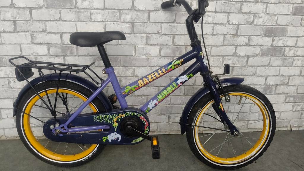 Gazelle Jungle Kinderfiets – 12 inch
Leuke en stevige kinder, Ophalen of Verzenden, Gebruikt, Minder dan 14 inch, Gazelle