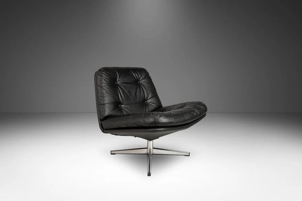 Mila Swivel Chair by Gillis Lundgren for Ikea, Sweden 1960's, Huis en Inrichting, Fauteuils, Ophalen, Overige materialen, Gebruikt