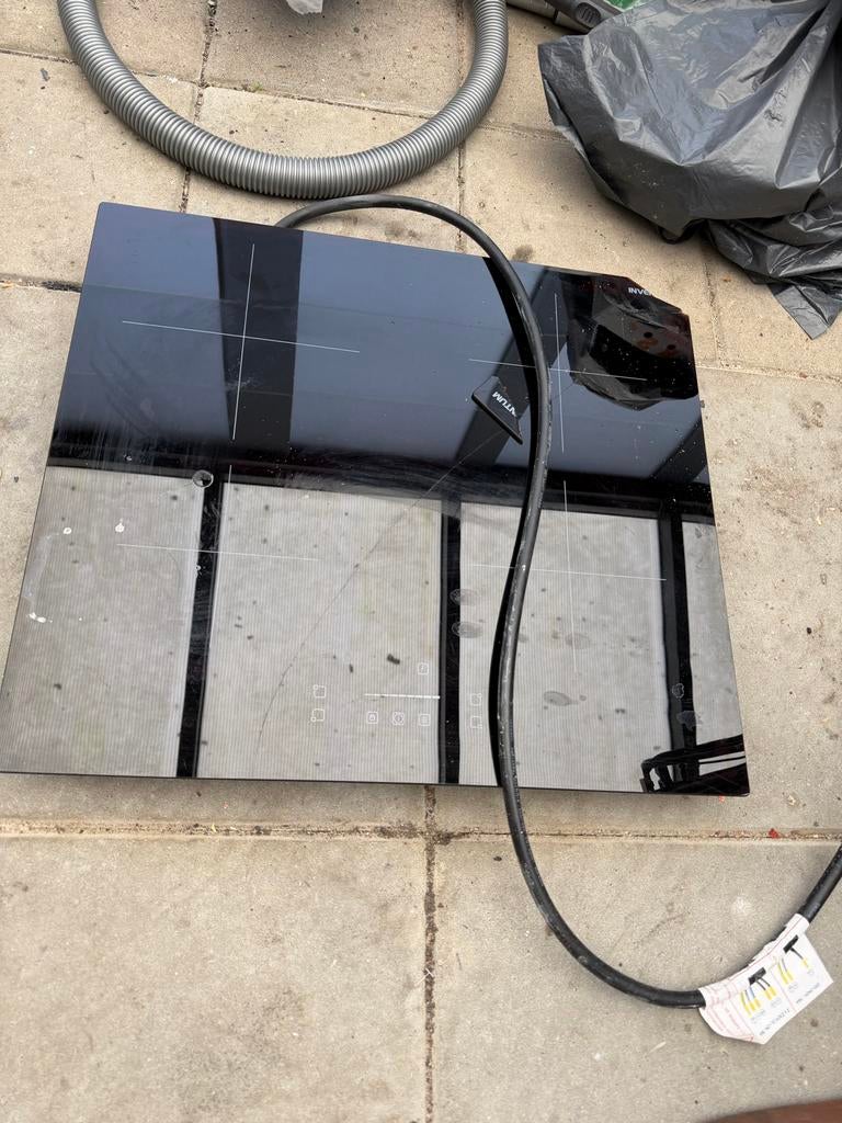 Inventus inductiekookplaat, Inbouw, Inductie, Niet werkend, 4 kookzones