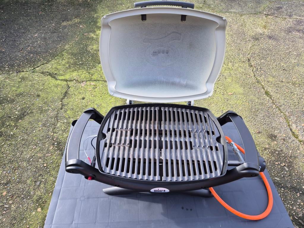Weber barbecue q1000, Tuin en Terras, Ophalen, Gebruikt, Weber
