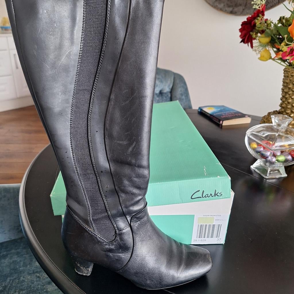 Zwarte Clarks laarzen, maat 37, Ophalen of Verzenden