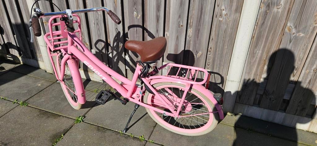 Spirit Cargo Zalm Meisjesfiets 22 inch - Zo goed als nieuw, Ophalen of Verzenden, Zo goed als nieuw, 22 inch, Spirit