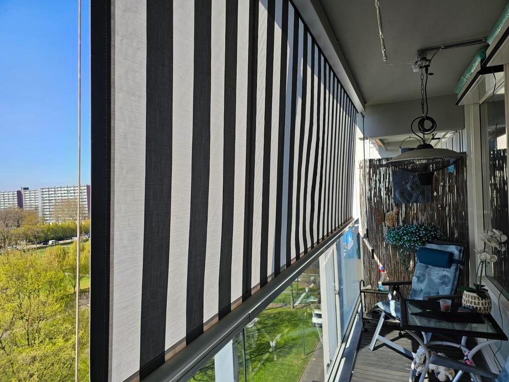2 Zonneschermen voor balkon - Zo goed als nieuw, Ophalen of Verzenden, Zo goed als nieuw, Overige typen