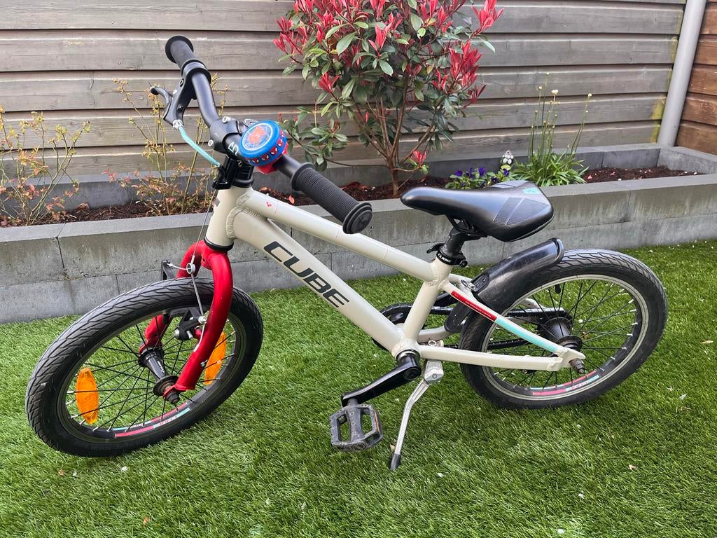 Cube Cubie 160 kinderfiets 16 inch, Ophalen, Zo goed als nieuw, 16 tot 20 inch