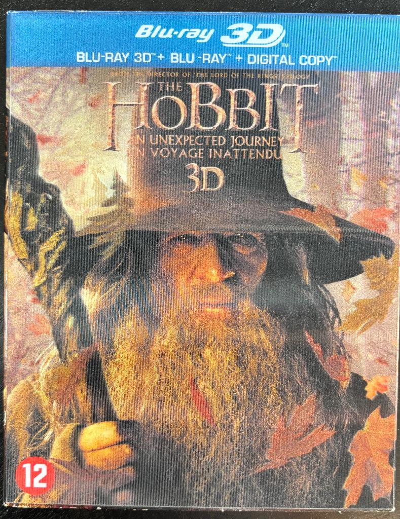 Blu-ray 3D the Hobbit, Ophalen of Verzenden, Zo goed als nieuw, Science Fiction en Fantasy