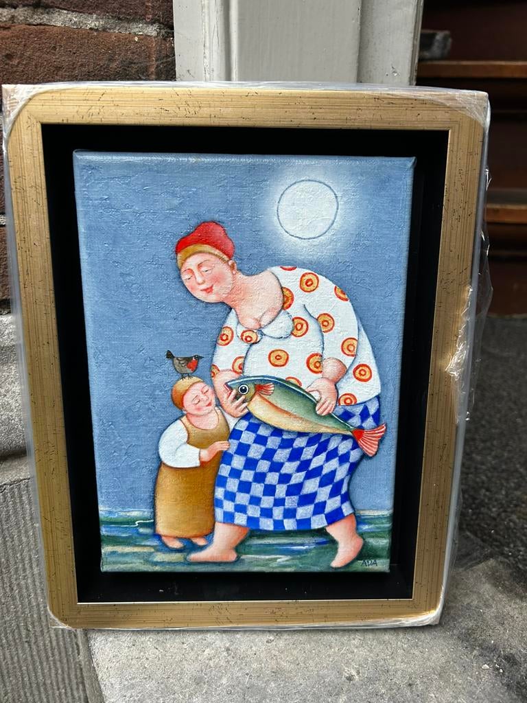 Ada Breedveld schilderij, Ophalen of Verzenden