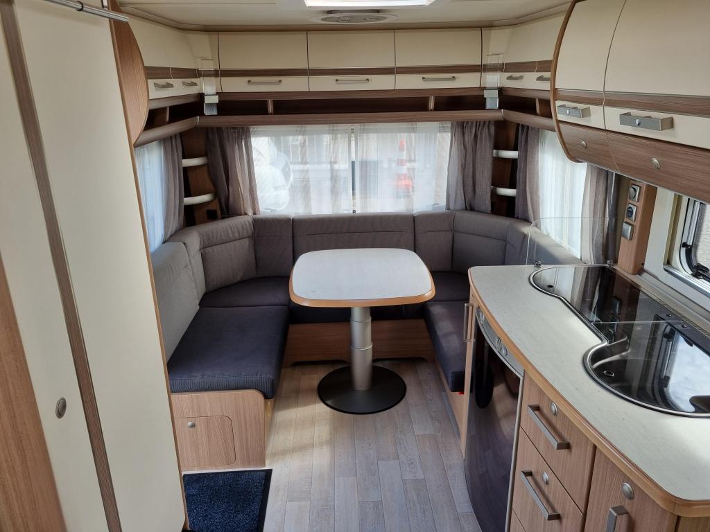 Fendt Bianco Selection 445 TFB - Mover -, Caravans en Kamperen, Caravans, Rondzit, Bedrijf, Schokbreker, Overige typen