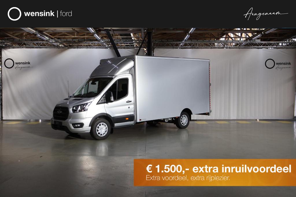 Ford Transit 350 2.0 TDCI L4H1 Trend Bakwagen | Uit voorraad, Auto's, Voorwielaandrijving, Stof, 4 cilinders, 2500 kg