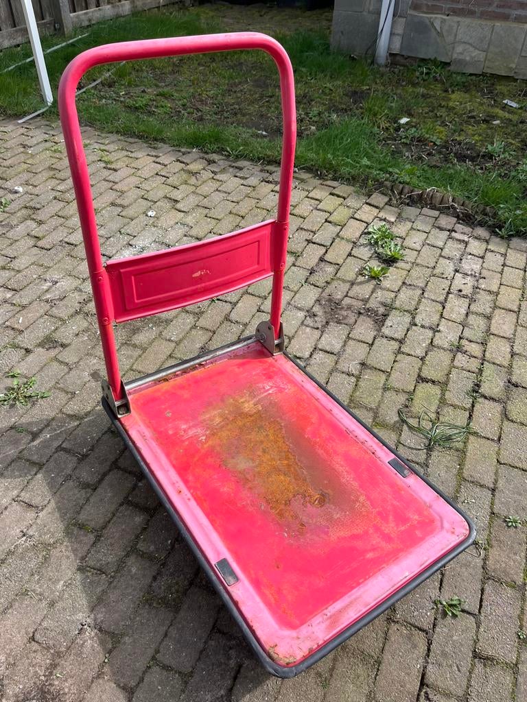 Transportwagen, 100 liter of meer, Ophalen, Zo goed als nieuw, Transportkar