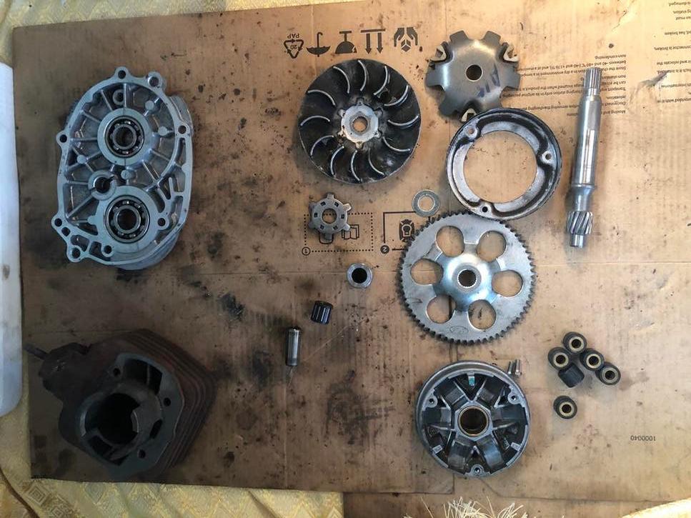 Onderdelen Peugeot Vivacity 2T, Fietsen en Brommers, Brommeronderdelen | Scooters, Gebruikt, Peugeot, Overige typen, Ophalen of Verzenden