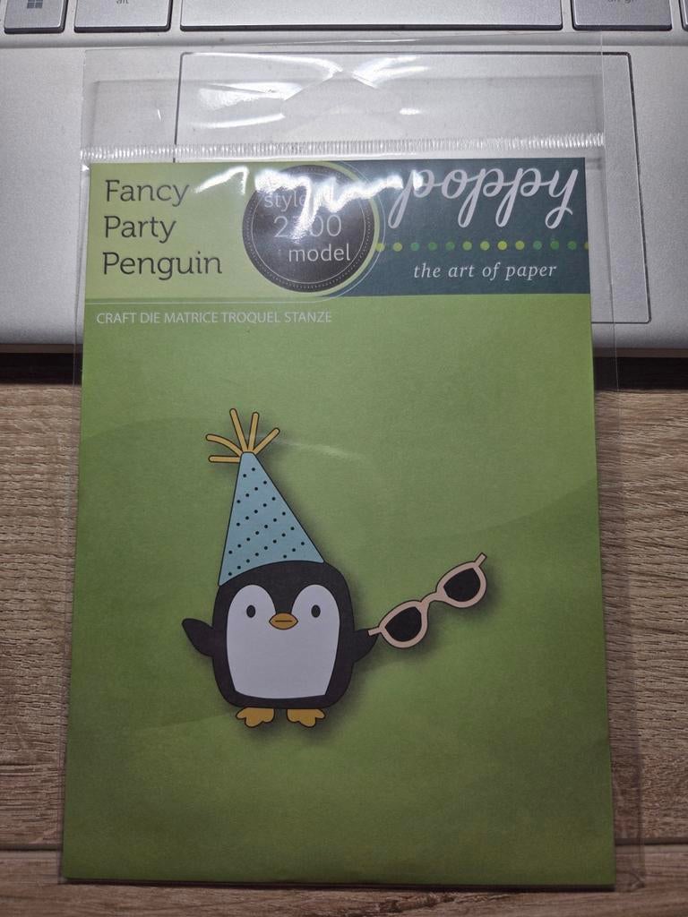 mal memorybox fancy party penguin, Ophalen of Verzenden, Nieuw, Overige thema's, Pons of Mal