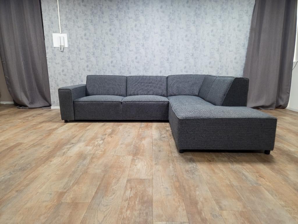 Z.G.A.N Antraciet Hoekbank, Info@banxtel.nl, Hoekbank, Ophalen of Verzenden, Zo goed als nieuw