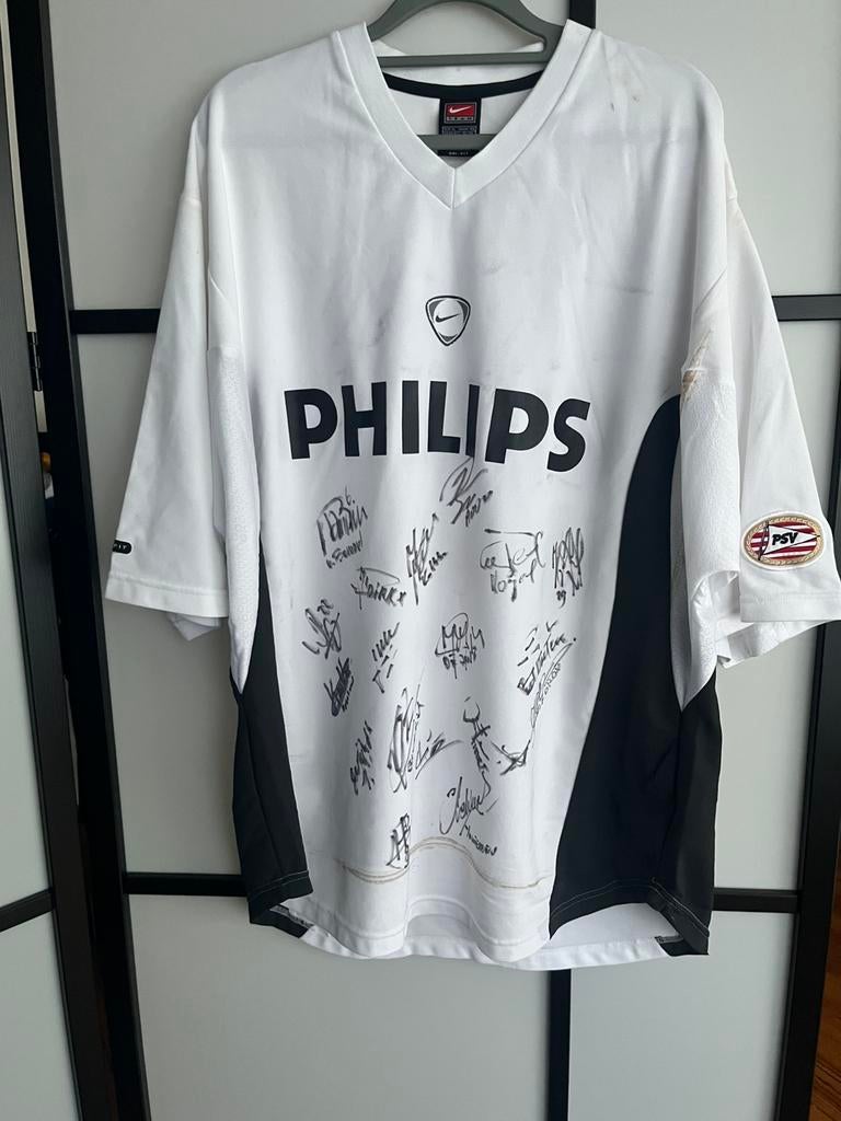 PSV voetbalshirt met handtekeningen, Ophalen of Verzenden, Zo goed als nieuw, PSV, Shirt