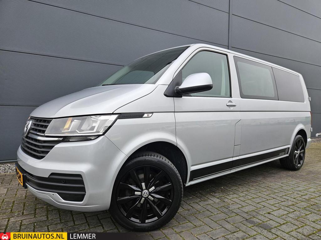 Volkswagen Transporter 2.0 TDI L2H1 DC Cruise 150pk Glaslook, Gebruikt, Euro 6, 4 cilinders, 150 pk