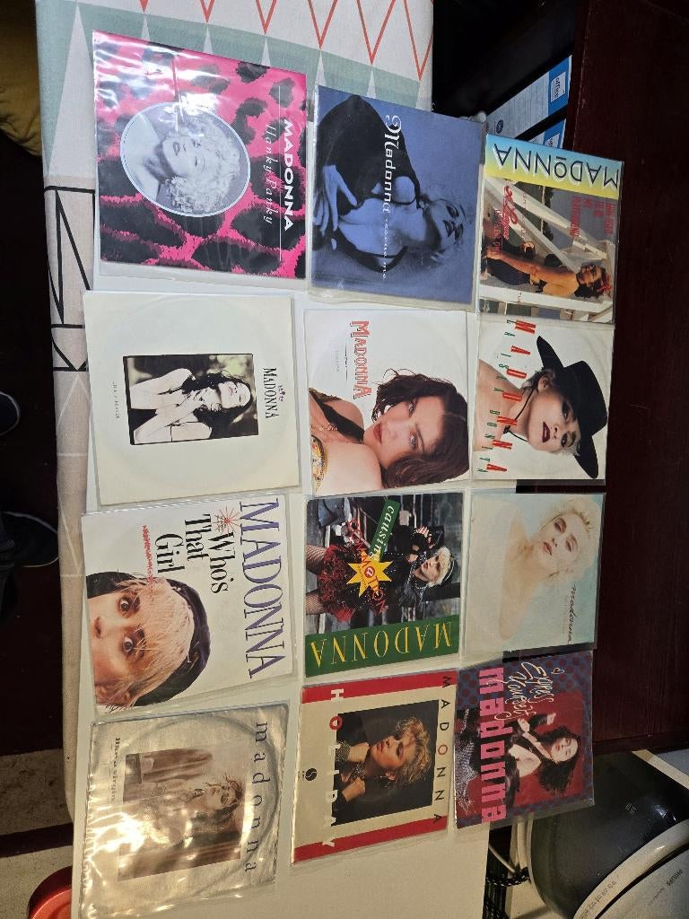 22 Madonna singletjes, Cd's en Dvd's, Vinyl Singles, Gebruikt, Verzenden, 7 inch, Single