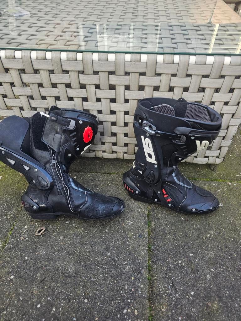 Sidi motorlaarzen maat 42 - Zwart, Overige merken, Heren, Ophalen of Verzenden, Integraalhelm