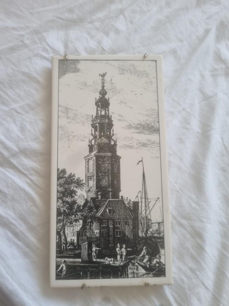 Wand tegel montelbaanstoren, Ophalen