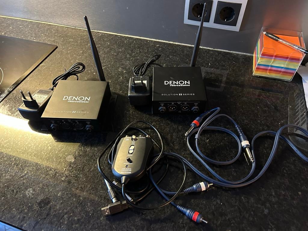 Denon DN-202WR draadloze audio ontvanger en zender, Ophalen of Verzenden, Gebruikt