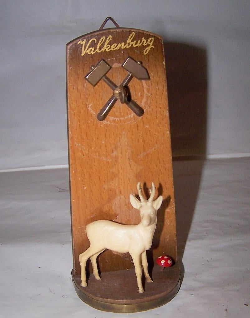 Vintage souvenir wandhanger Valkenburg. Izgs., Ophalen of Verzenden